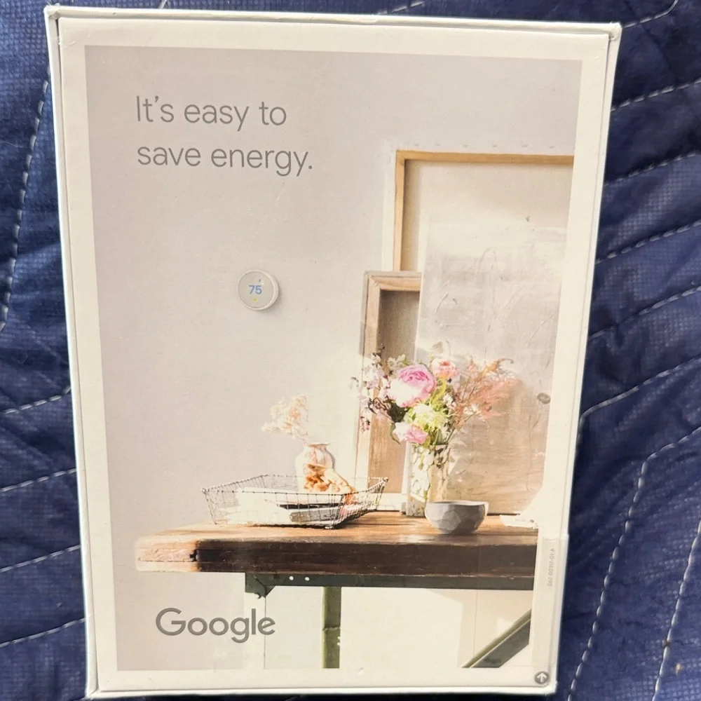 NEW SEALED Google Nest Smart Programmable Wifi Thermostat for Home ORG $145